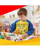 Защитна престилка за деца за рисуване водоустойчива